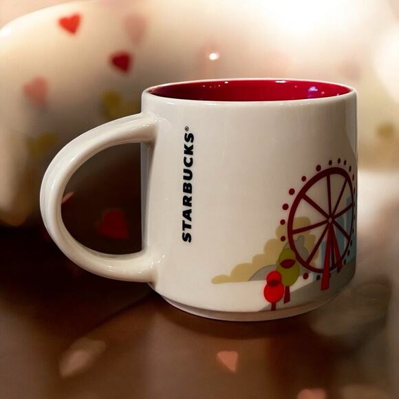 Starbucks London You Are Here Mug 2017 14oz Ceramic Coffee Cup EUC - Picture 5 of 7